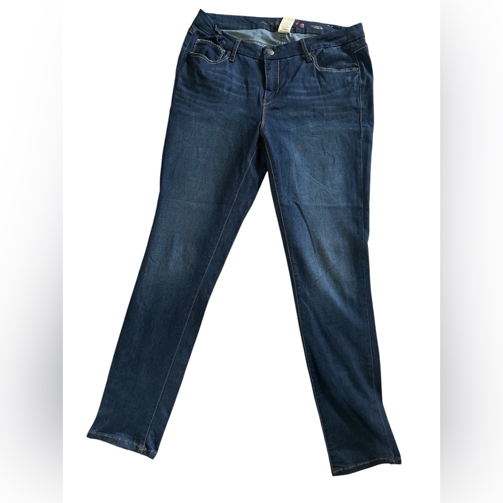 Women’s Dark Blue Stretch Jeans - Faded Glory